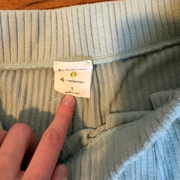 By Together Mint Ribbed Knit Set - Picture 3 of 4